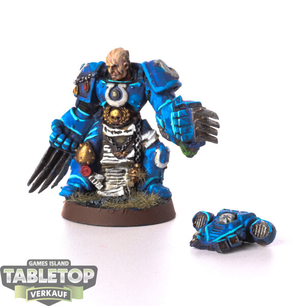 Ultramarines - Captain Sicarius klassisch - gut bemalt