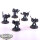 Horus Heresy - 5 x Night Lords MKV Assault Squad - gut bemalt