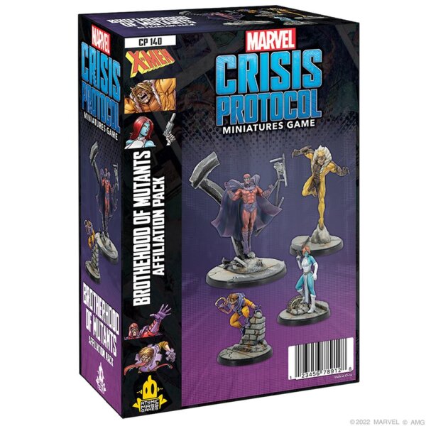 Marvel Crisis Protocol: Brotherhood of Mutants Affiliation Pack - English