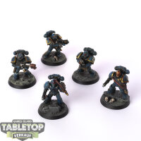 Ultramarines - 5 x Tactical Squad klassisch - gut bemalt