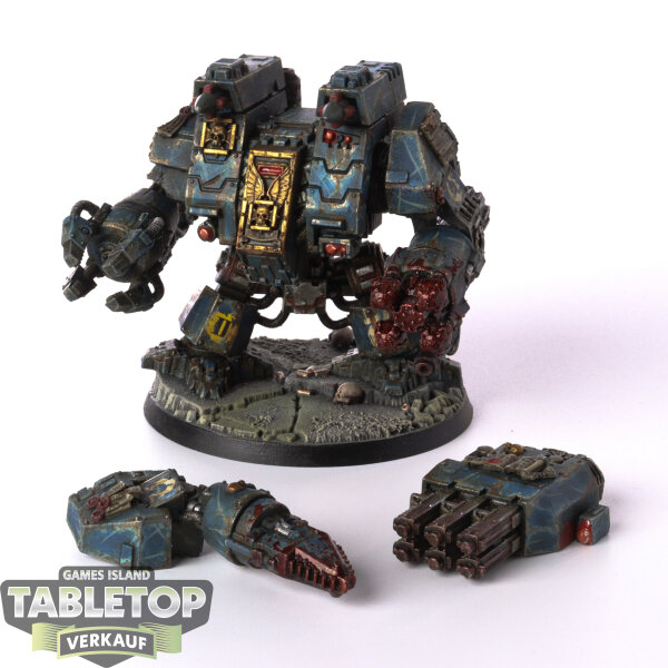 Ultramarines - Ironclad Dreadnought - gut bemalt