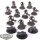 Necrons - 10 x Necron Warriors & 3 x Scarabs - teilweise bemalt