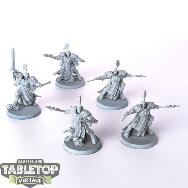 Stormcast Eternals - 5 x Evocators - grundiert