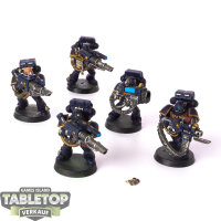 Space Marines - 5 Devastators - bemalt