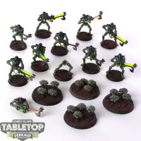 Necrons - 10 x Necron Warriors & 4 x Scarabs...