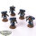 Space Marines - 5 x Assault Squad klassisch - bemalt