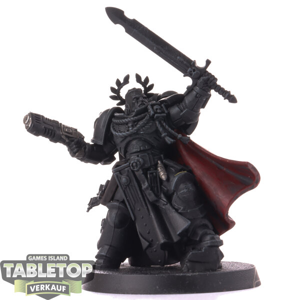 Black Templars - Black Templars Marshal - teilweise bemalt