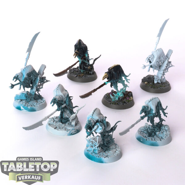 Nighthaunt - 7 x Glaivewraith Stalkers - teilweise bemalt