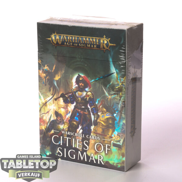 Cities of Sigmar - Warscroll Cards - Originalverpackt / Neu