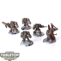 Dark Angels - 5 Deathwing Terminators  - teilweise bemalt