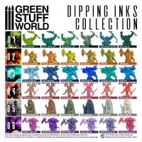 Green Stuff World - Paint Set - Dipping collection 01