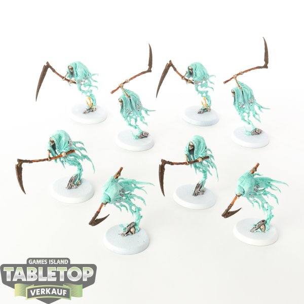 Nighthaunt - 8 Grimghast Reapers - bemalt