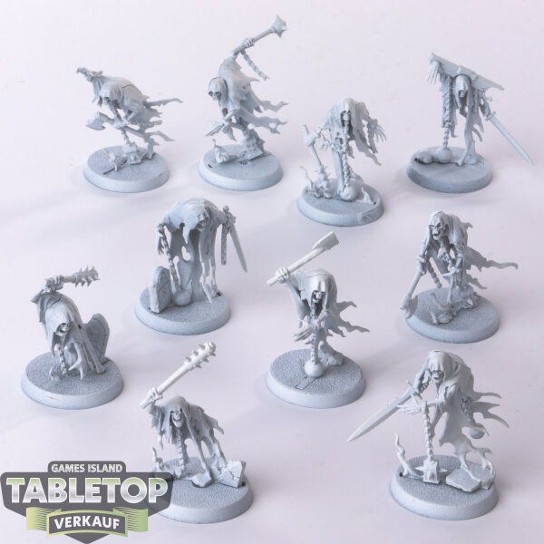 Nighthaunt - 10 Chainrasps - grundiert