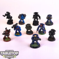 Space Marines - 10 x Diverse Modelle klassisch -...