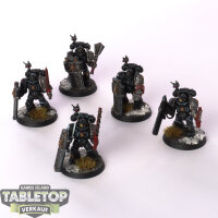 Deathwatch - 5 Veterans - bemalt