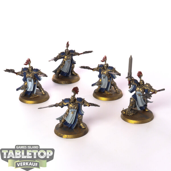 Stormcast Eternals - 5 Evocators - teilweise bemalt