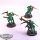 Tyraniden - 3 x Tyranid Warriors - gut bemalt