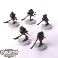 Nighthaunt - 5 Glaivewraith Stalkers - teilweise bemalt