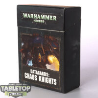 Chaos Knights - Datakarten 8te Edition  - englisch