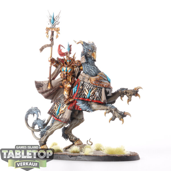 Stormcast Eternals - Lord-Arcanum auf Gryph-charger - bemalt