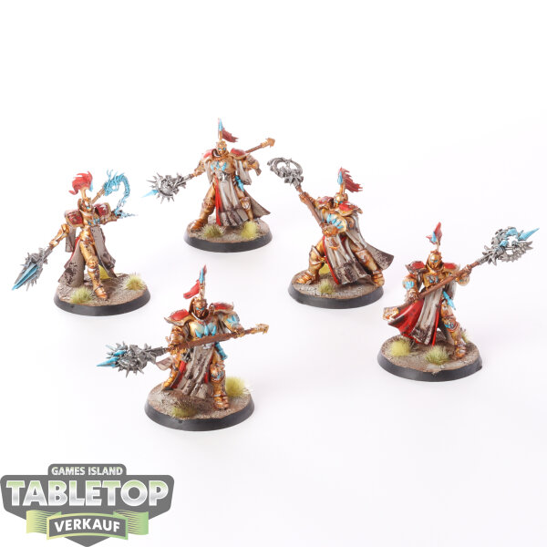 Stormcast Eternals - 5 Evocators - bemalt