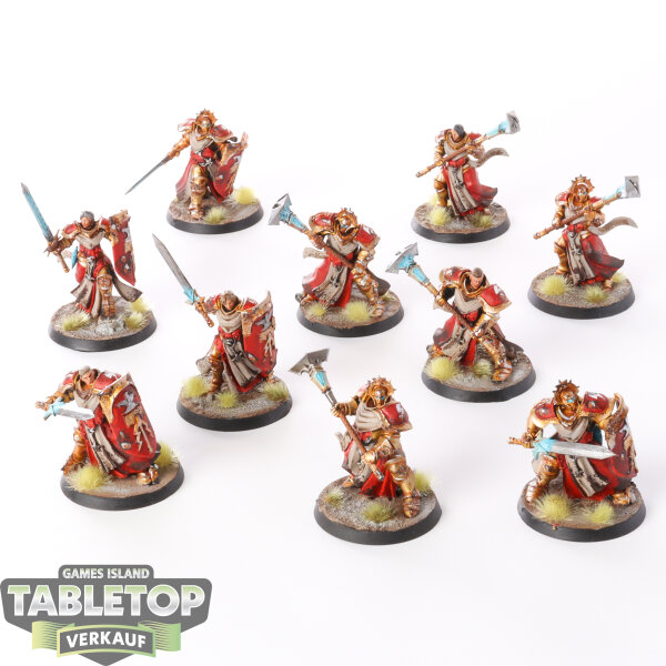 Stormcast Eternals - 10 Sequitors - bemalt