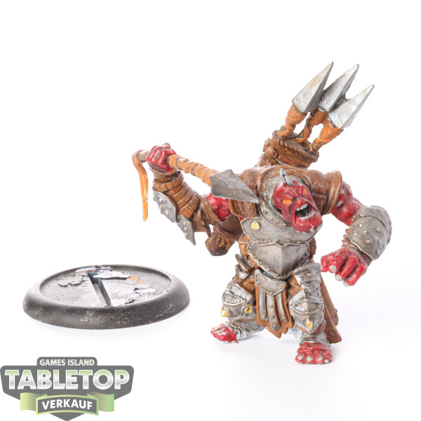 Trollbloods - Troll Impaler - bemalt