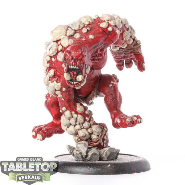 Trollbloods - Earthborn Dire Troll - bemalt