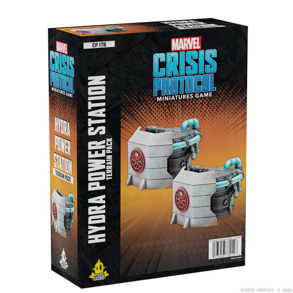 Marvel Crisis Protocol: Hydra Power Station Terrain Pack - English