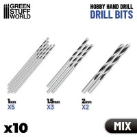 Green Stuff World - Set of 10 drill bits