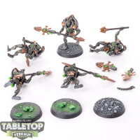 Necrons - 5 Triarch Praetorians - bemalt