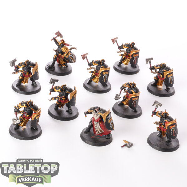 Stormcast Eternals - 10 x Liberators - teilweise bemalt