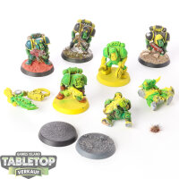 Orks - 7 x Ork Boyz klassisch - teilweise bemalt