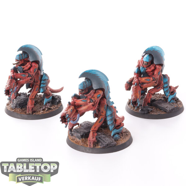 Tyraniden - 3 x Hive Guard - gut bemalt