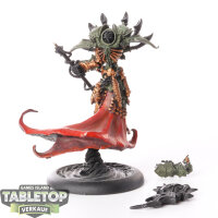 Cryx - Epic Cryx Warcaster Lich Lord Asphyxious - bemalt