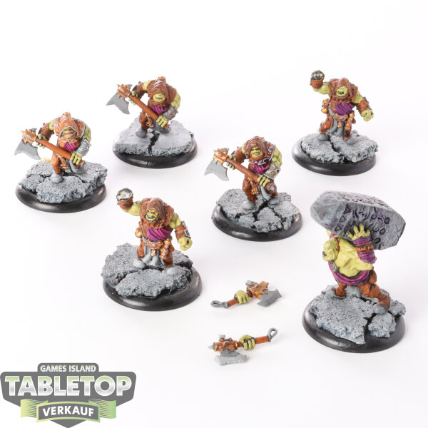 Trollbloods - Krielstone Bearer & Scribes - bemalt