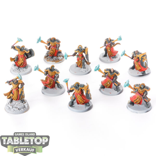 Stormcast Eternals - 10 Sequitors - teilweise bemalt