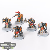 Stormcast Eternals - 5 Liberators - teilweise bemalt