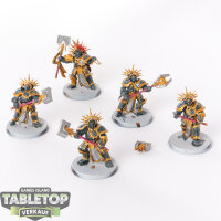 Stormcast Eternals - 5 Retributors - teilweise bemalt