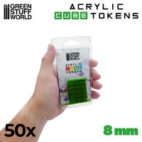 Green Stuff World - Green Cube tokens 8mm