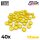 Green Stuff World - Plastic Gems 12mm - Yellow