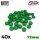 Green Stuff World - Plastic Gems 12mm - Green