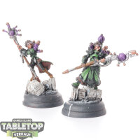 Cygnar - Artificer General Nemo and Storm Chaster Adept...