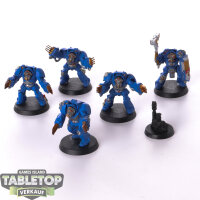 Space Marines - 5 x Terminator Assault Squad - bemalt