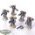 Space Marines - 5 Assault Squad Classic - teilweise bemalt