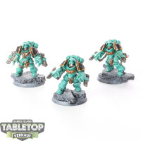 Space Marines - 3 Primaris Aggressors - bemalt