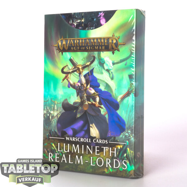 Lumineth Realm Lords - Warscroll Karten & Token 2te Edition (1) - deutsch