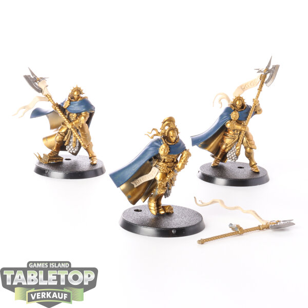 Stormcast Eternals - 3 x Praetors - teilweise bemalt