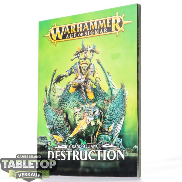 Age of Sigmar - Battletome Grand Alliance Destruction 1te Edition  - deutsch