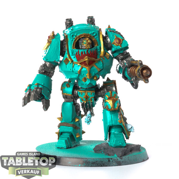 Horus Heresy - Sons of Horus Legion Contemptor Dreadnought - teilweise bemalt